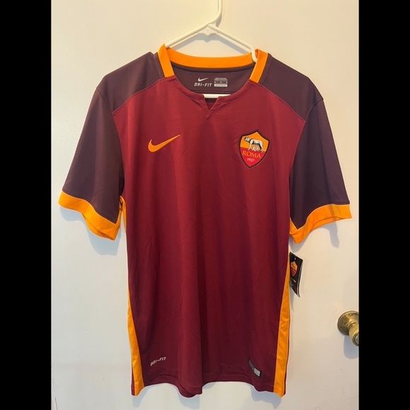 Nike Red and Yellow Men's Jersey - Picture 1 of 5